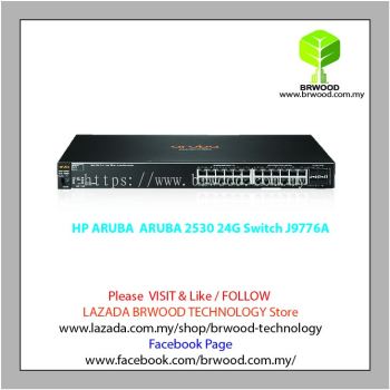 HP Aruba J9776A: Aruba 2530 24G 24 port 10/100/1000Mbps c/w 4xSFP Switch