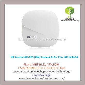 HP Aruba JX945A: Aruba IAP-305 (RW) Instant 2x/3x 11ac Access Point