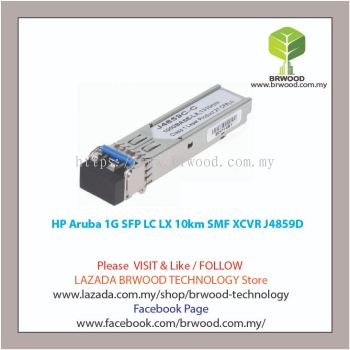 HP Aruba J4859D: 1G SFP LC LX 10km SMF XCVR