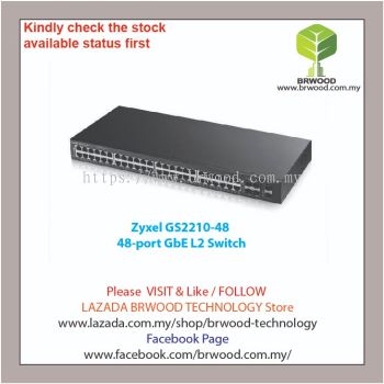 Zyxel GS2210-48: 48-port GbE L2 Switch