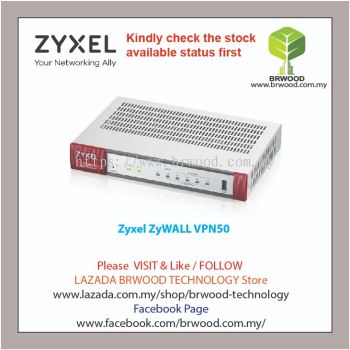 Zyxel VPN50: Advance VPN Security Gateway Appliance