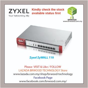Zyxel ZyWALL 110: UTM Firewall Appliance