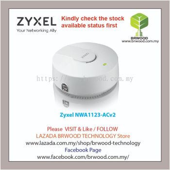 Zyxel NWA1123-ACv2: 802.11ac Dual-Radio Ceiling Mount PoE Access Point