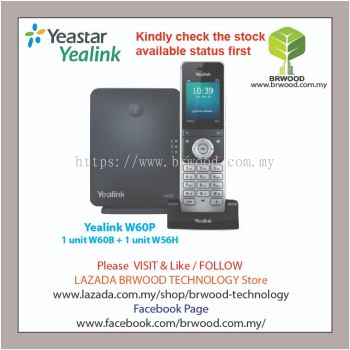 Yealink W60P: Premium Wireless DECT IP Phone