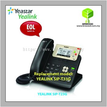 Yealink SIP-T23G: IP Phone with 3 Lines & HD Voice
