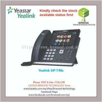 YEALINK SIP-T48s: IP SIP PHONE WITH A 7-inch TOUCH SCREEN