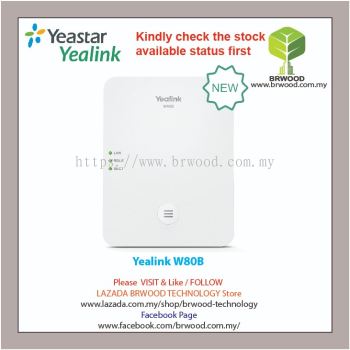 Yealink W80B: Cordless DECT IP Multi-Cell Base Station