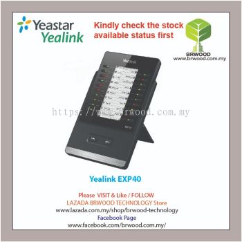 Yealink EXP40: High-Performance LCD Expansion Module for SIP-T46S, SIP-T46G, SIP-T48S and SIP-T48G