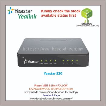 YEASTAR S20: VoIP PBX for 20 Users 10 Concurrent Call