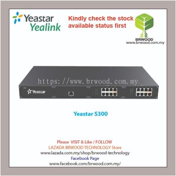YEASTAR S300: VOIP PBX FOR 300 USERS 60 CONCURRENT CALL