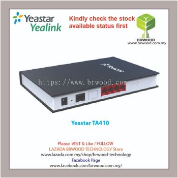 YEASTAR TA410: NEOGATE VOIP GATEWAY WITH 4 FXO PORT