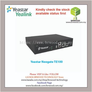 YEASTAR TE100: NEOGATE 1E1 TE Series E1/T1/PRI VoIP Gateway