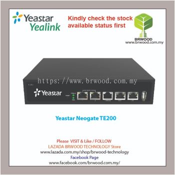 YEASTAR TE200: NEOGATE 2E1 TE SERIES E1/T1/PRI VOIP GATEWAY