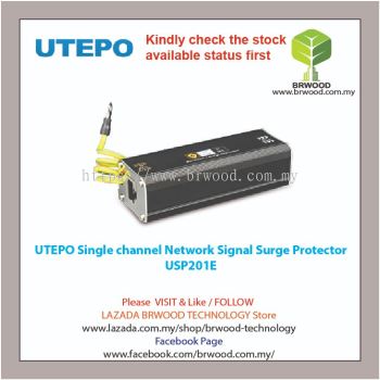 UTEPO USP201E: Single channel Network Signal Surge Protector