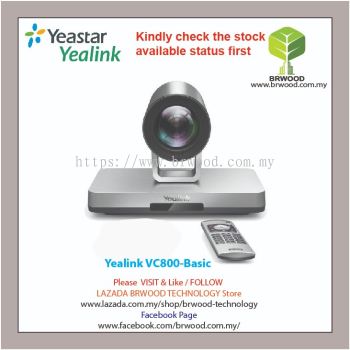 Yealink VC800-Basic: VIDEO CONFERENCING SYSTEM FOR BETTER COLLABORATION - Brwood Technology