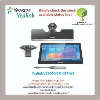 Yealink VC500-VCM-CTP-WP: Video Conferencing Endpoint