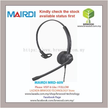 MAIRDI MRD-609: Mairdi Single Ear (Monaural) durable nylon-made microphone boom For Call Center Headsets