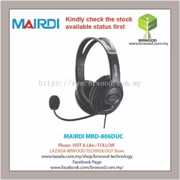MAIRDI MRD-806DUC: Mairdi Double Ear (Binaural) Gooseneck Microphone arm with Controller and  Circumaural Ear Muff