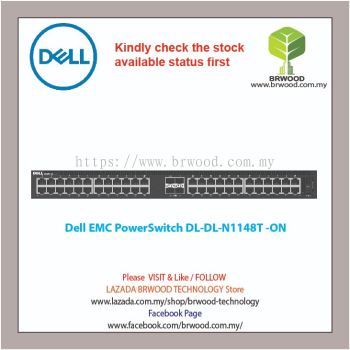 Dell EMC PowerSwitch N1148T-ON 48G c/w 2 SFP Switch
