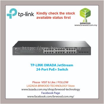 TP-LINK OMADA :TL-SG2428P (T1600G-28PS) JETSTREAM 28-Port Gigabit Smart Switch with 24-Port PoE+
