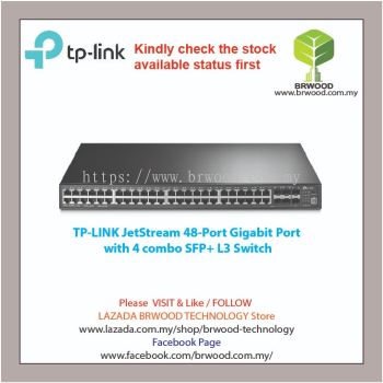 TP-Link T3700G-52TQ: JetStream 52-Port Gigabit Stackable L3 Managed Switch