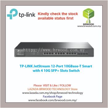 TP LINK T1700X-16TS: JetStream 12-Port 10GBase-T Smart with 4 10G SFP+ Slots Switch