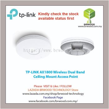 TP LINK EAP620 HD: AX1800 Wireless Dual Band Ceiling Mount Access Point