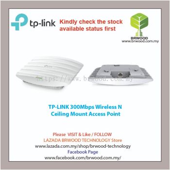 TP-LINK EAP110: 300Mbps Wireless N  Ceiling Mount Access Point
