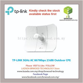 TP-LINK CPE710: 5GHz AC 867Mbps 23dBi Outdoor CPE