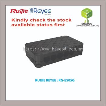 RUIJIE REYEE RG-ES05G: 5 Port Gigabit Plastic Case Unmanaged Switches