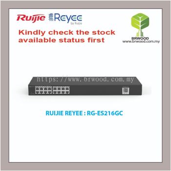 RUIJIE REYEE RG-ES216GC: 16 GE port Cloud Managed L2 Non-PoE Switches for IP Surveillance