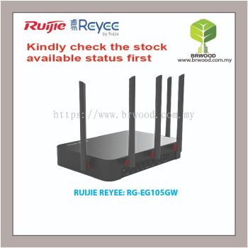 RUIJIE REYEE RG-EG105GW: 5 GE Port Wireless Enterprise Gigabit Cloud Managed Wireless Router