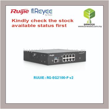 RUIJIE RG-EG2100-P-V2: EASYGATE (EG) NEXT-GENERATION ALL-IN-ONE SMART SECURITY GATEWAY (POE)