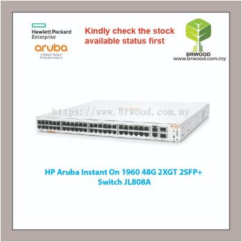 HP Aruba JL808A: Instant On 1960 48G 2XGT 2SFP+ Switch 