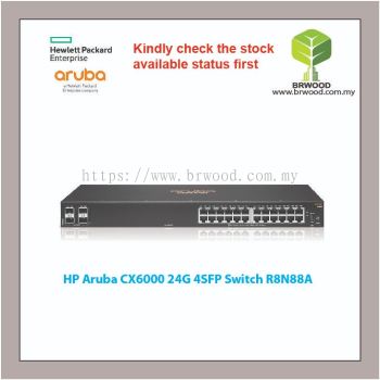HP Aruba R8N88A: CX6000 24G C/W 4 SFP Switch 