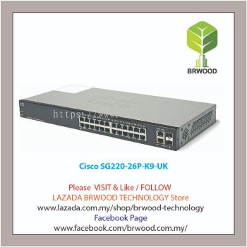 Cisco SG220-26P-K9-UK: 26-Port Gigabit PoE Smart Switch