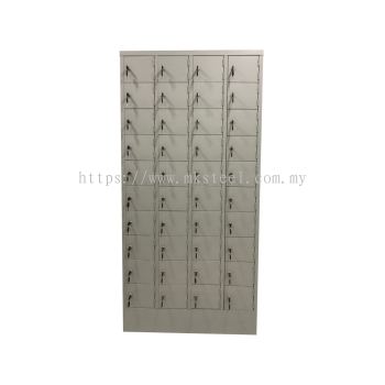 40 COMPARTMENT PHONE LOCKER WITH FULL METAL DOOR