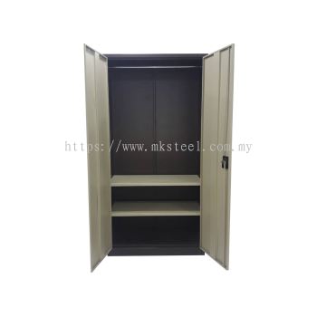 FULL HEIGHT SWING DOOR WITH HANGER ROD + 2 SHELVE