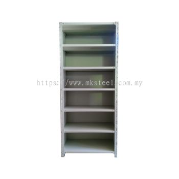 CLOSED TYPE RACKING WITH 7 SHELVES 