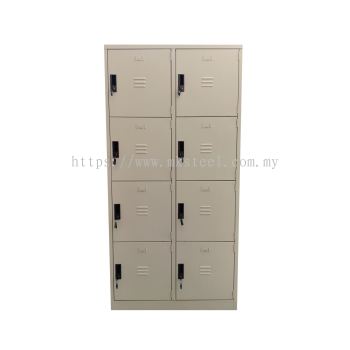 8 COMPARTMENT LOCKER