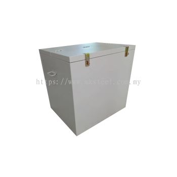 HEAVY CUTY TOKEN SAFEBOX CABINET WITH HINGES