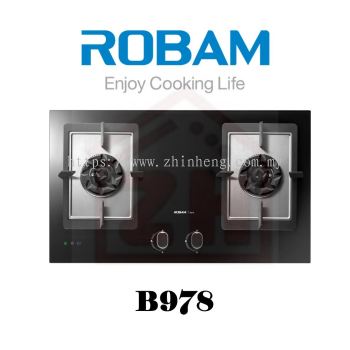 ROBAM 2 Burner Gas Cooker Hob B978