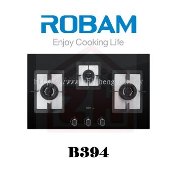 ROBAM 3 Burner Gas Cooker Hob B394