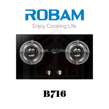 ROBAM 2 Burner Gas Cooker Hob B716