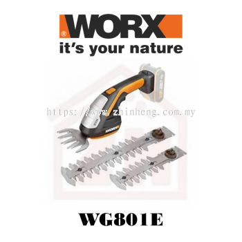 WORX WG-801E 20V LI-ION CORDLESS SHRUB SHEAR