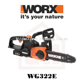 WORX 25CM 20V LI-ION CORDLESS CHAIN SAW