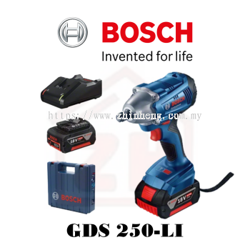 BOSCH GDS 250-LI 18V CORDLESS IMPACT WRENCH 