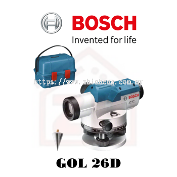 BOSCH GOL 26 D OPTICAL LEVEL 