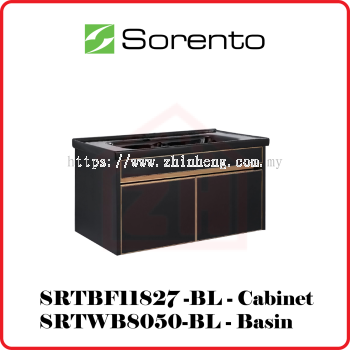 SORENTO S/S Basin Cabinet SRTBF11827-BL