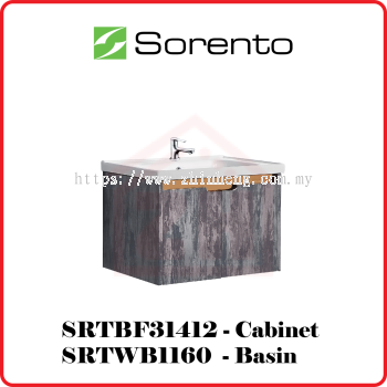 SORENTO S/S Basin Cabinet SRTBF31412